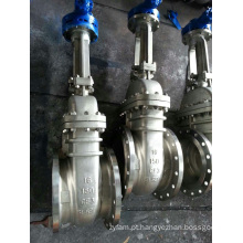 API 6D Flanged Ends Gate Valve, Stainless Steel